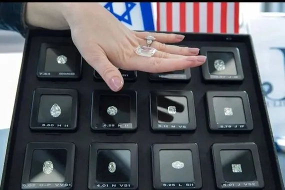 ميدل ايست تجارة الماس تمول جرائم إسرائيل في غزة عبر دبي