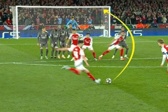 مقصية رونالدو وركلة حرة مذهلة من ميسي أفضل أهداف كرة القدم في 2025