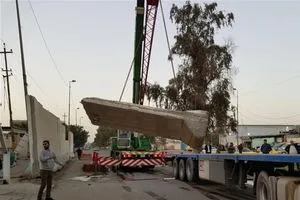 الغزالية تودع الصبات الكونكريتية صور