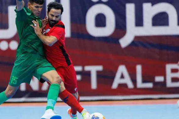 تعادل و7 انتصارات بدوري المحترفين لكرة الصالات شفق نيوز