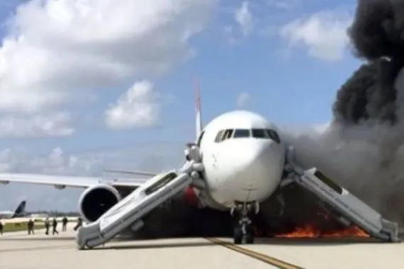 البرازيل اندلاع حريق في طائرة إيرباص A320 بعد صعود الركاب إليها وكالة الانباء العراقية واع