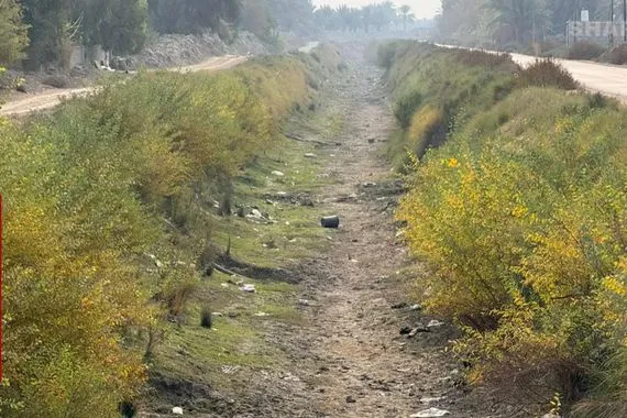 صور من بابل الجفاف يمحو نهراً من الخريطة شفق نيوز