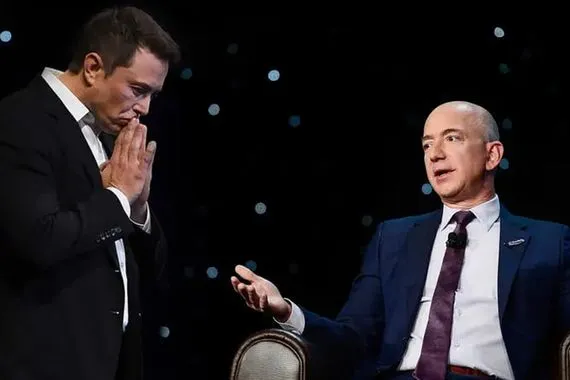 معركة إنترنت الفضاء تشتعل بيزوس يتحدى ماسك بشبكة أسرع بخمسة أضعاف