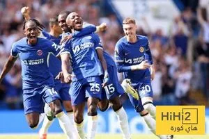 نتائج آخر خمس مباريات بين تشيلسي وبورنموث