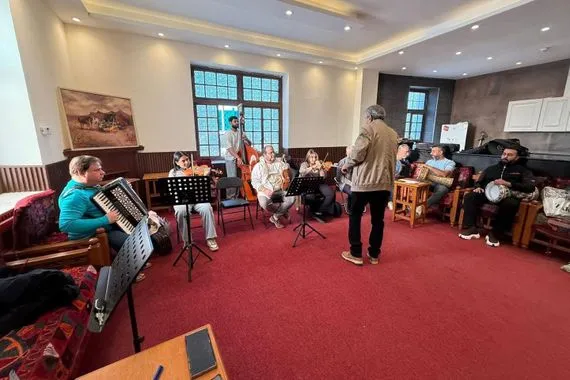 دائرة الفنون الموسيقية تحيي الأجواء البغدادية بأمسية موسيقية مميزة وكالة الانباء العراقية واع