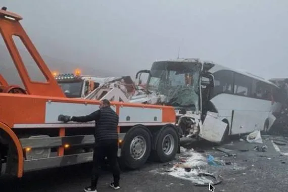 سبعة قتلى في تصادم مروري بتركيا