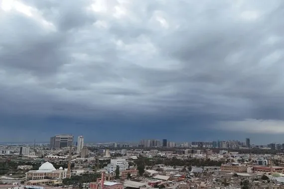 طقس العراق تحذير من سحب ركامية رعدية