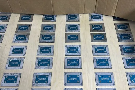 ضبط 240 ختماً غير مرخصة لأسماء أدوية بشرية في منفذ طريبيل