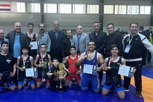 نادي الثورة الكركوكي يتوج بطلا لأندية غرب آسيا للناشئين بالمصارعة الرومانية شفق نيوز