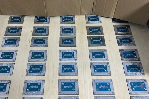 ضبط 240 ختماً لأسماء أدوية بشرية في منفذ طريبيل الحدودي