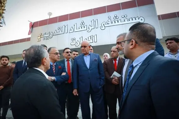 وزير الصحة يتفقد مستشفى الرشاد التدريبي ويؤكد ضرورة توفير بيئة علاجية متكاملة