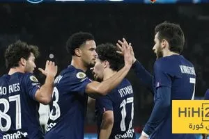 الشوط الأول باريس يتقدم بهدفين نظيفين على رين