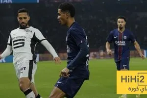 الشوط الأول إحصائيات مباراة باريس سان جيرمان ورين