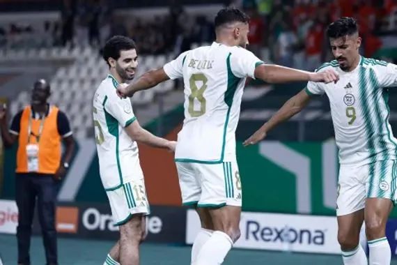 منتخب الجزائر يعزز التقدم بالهدف الثالث أمام البحرين