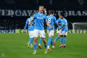 نابولي يتغلب على يوفنتوس ويعود لصدارة الدوري الإيطالي وكالة الانباء العراقية واع