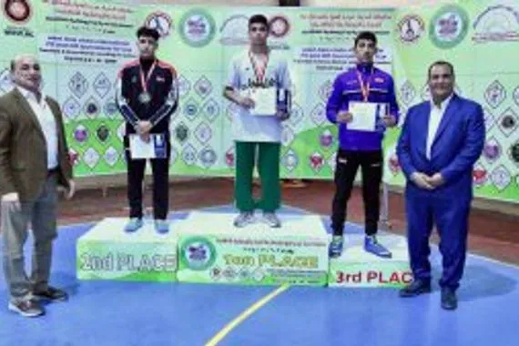 العراق وإيران يتقاسمان لقبي بطولة أندية غرب آسيا بالمصارعة