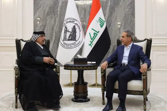 رئيس القضاء يستقبل رئيس الوزراء الأسبق عادل عبد المهدي ويثمن دور القضاء بالانتخابات