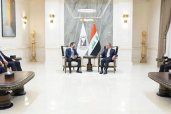 رئيس مجلس القضاء الأعلى يستقبل نائب رئيس وزراء إقليم كردستان