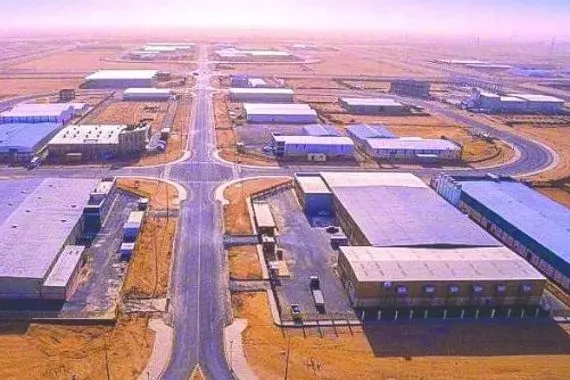 هيئة المدن الصناعية طريق التنمية يضم 15 محطة وكل محطة ستحتضن مدينة صناعية