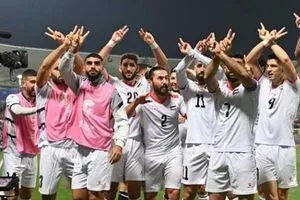 صمت تهديفي في مباراة سوريا وفلسطين بالشوط الأول
