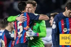 تير شتيغن يودع بوسكيتس