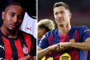 ميلان يعرض مهاجمه على برشلونة مقابل ضم ليفاندوفسكي