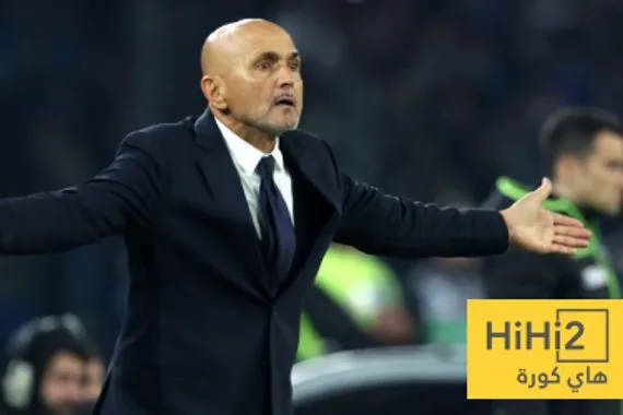 سباليتي غاضبا نابولي جعلنا نركض خلفه