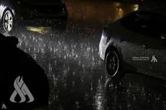 الأمطار تزين شوارع العاصمة بغداد وكالة الانباء العراقية واع