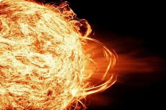 توهج من الفئة العليا في الشمس ما تداعياته على الارض