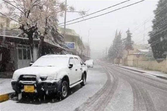 كثافة الثلوج تحوّل منطقة حاج عمران الى لوحة فنية