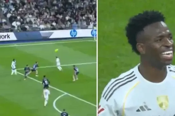 فينيسيوس يتعرض للسخرية بعد تسديدة في المدرجات