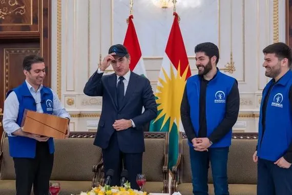 نيجيرفان بارزاني يستقبل فريق روانگە ويشدد على ضرورة مواصلة جهودها شفق نيوز