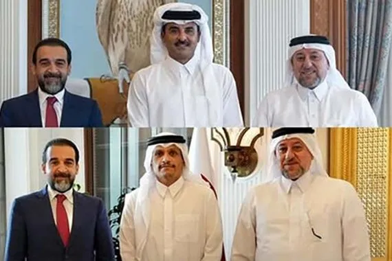 جدل حول زيارة الحلبوسي والخنجر إلى قطر هل باتت المنامة راعية تشكيل الحكومة