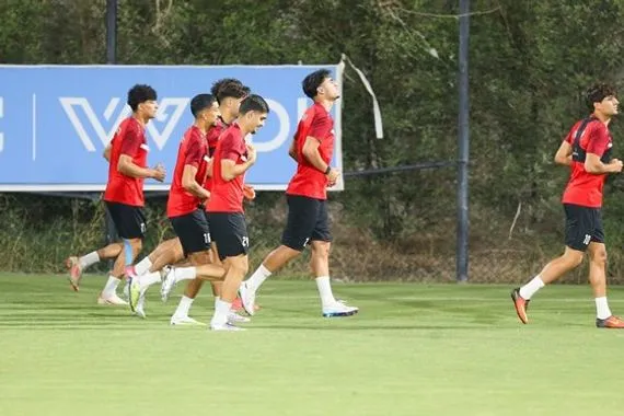 المنتخب الوطني يخضع لتدريبات الاستشفاء