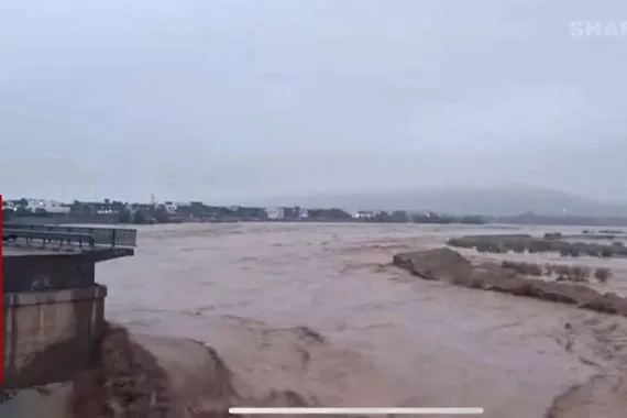 سيول إيلام الفيلية تنعش الروافد الجافة في بدرة العراقية فيديو شفق نيوز