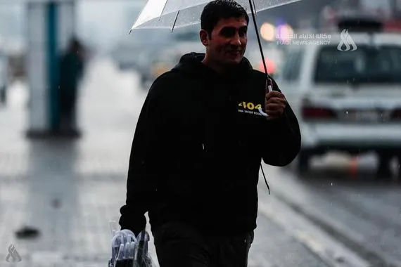 طقس العراق استمرار تساقط الأمطار وانخفاض درجات الحرارة وكالة الانباء العراقية واع