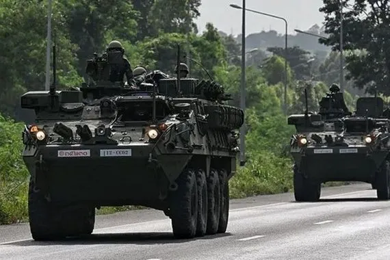 تايلاند تفرض حظر تجول في إقليم ترات مع استمرار القتال مع كمبوديا