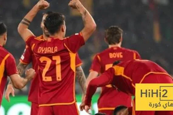 تشكيلة روما الرسمية ضد كومو في الدوري الايطالي