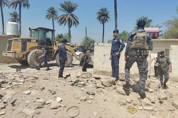 عمليات بغداد تزيل 35 تجاوزاً على عقارات الدولة