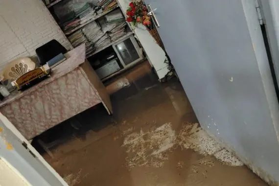 تدهور المستوصف البيطري في الخالص بعد غرقه بمياه الأمطار صور شفق نيوز