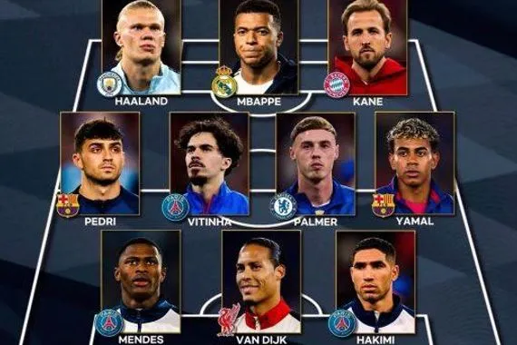 شاهد التشكيلة المثالية لعام 2025