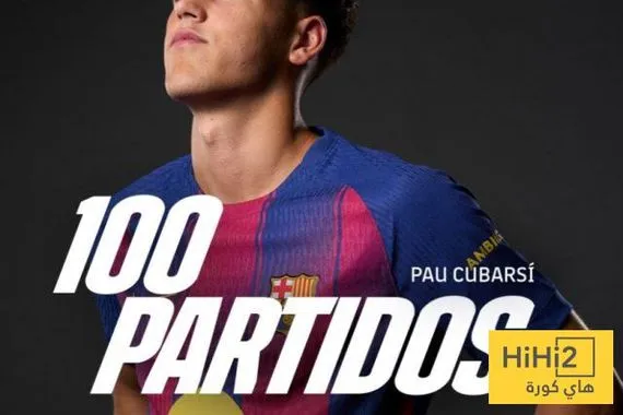 بعد مباراته ال100 بقميص برشلونة كوبارسي يحظى بإشادة خاصة
