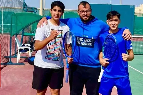 فيصل خالد يتحدى الأبطال ويصنع المجد لتنس العراق في البحرين شفق نيوز