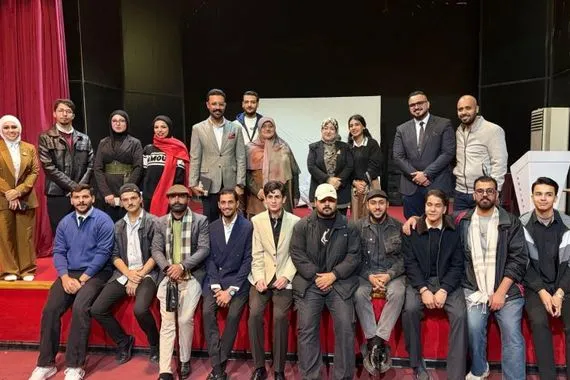 مهرجان يوم الضاد 
كلية الفنون الجميلة تحتفل باليوم العالمي للغة العربية