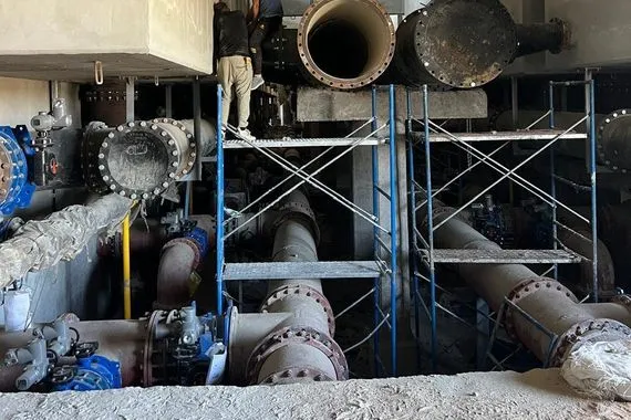 الأنبار تعلن إنجاز أكثر من 90 بالمئة لمشروع ماء الفلوجة الكبير وكالة الانباء العراقية واع