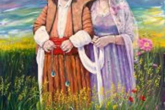 تشكيلي يعتبر الفن لعبة روحية والفيروزي يطغي على أعماله