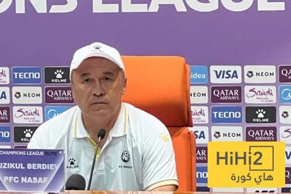تعليق مدرب ناساف الأوزبكي بعد السقوط أمام الاتحاد