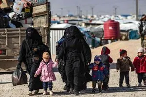 عودة 222 أسرة عراقية من مخيم الهول الى البلاد