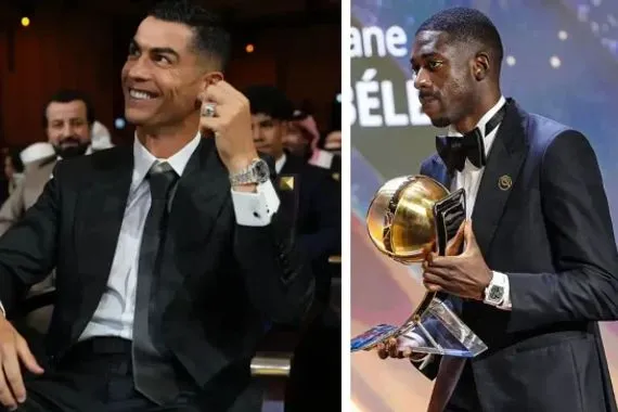 ديمبيلي يسير على خطى كريستيانو رونالدو