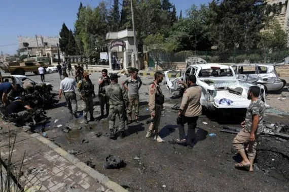 انفجار قوي يهز منطقة المزة في دمشق